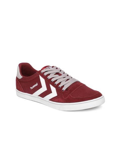 

hummel Unisex Red SLIMMER STADIL MONO LOW Sneakers