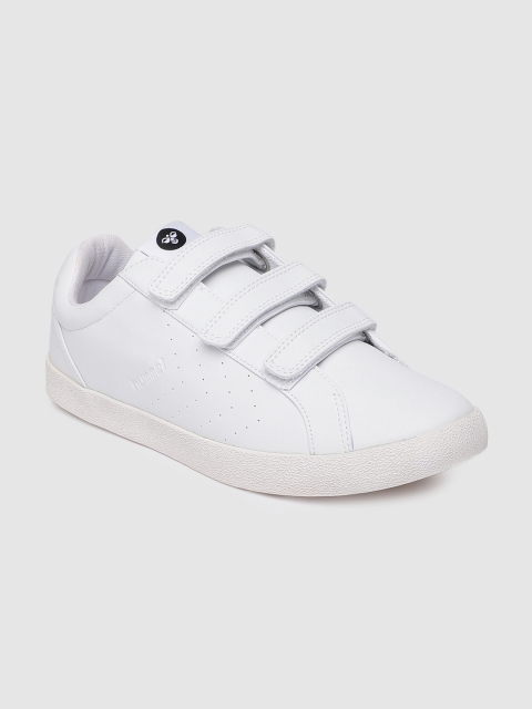 

hummel Unisex White DEUCE COURT Sneakers