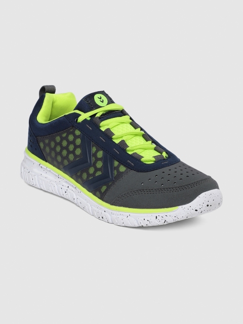 

hummel Unisex Green & Grey CROSSLITE DOT Running Shoes