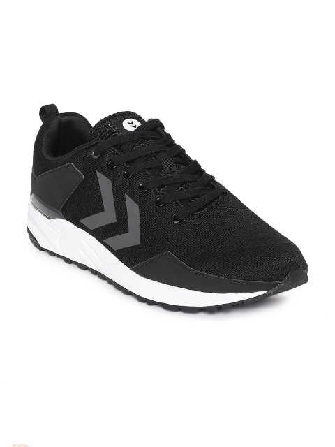 

hummel Unisex Black Running Shoes