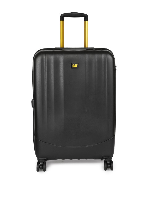 

CAT Black Turbo Spinner 24" Medium Hardside Checkin Trolley Bag