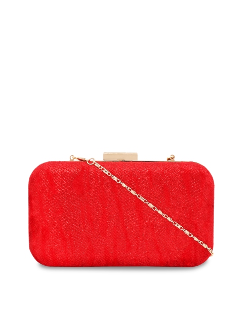 

Berrypeckers Red Solid Clutch