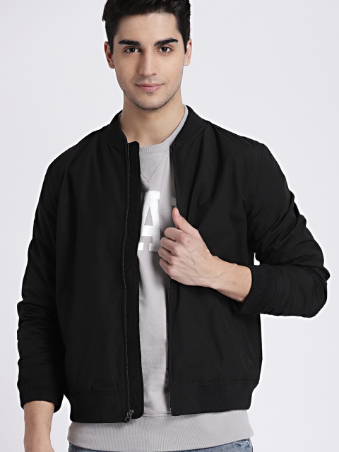 

GAP Men's Bomber Jacket, Black