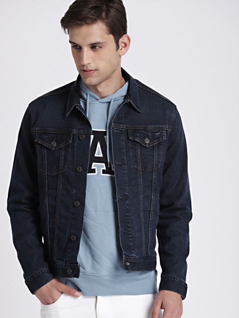 

GAP Men's Soft Wear Icon Denim Jacket, Blue