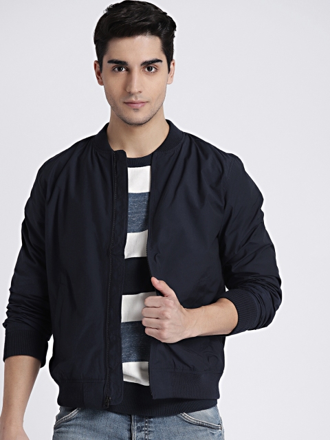 

GAP Men's Bomber Jacket, Navy blue