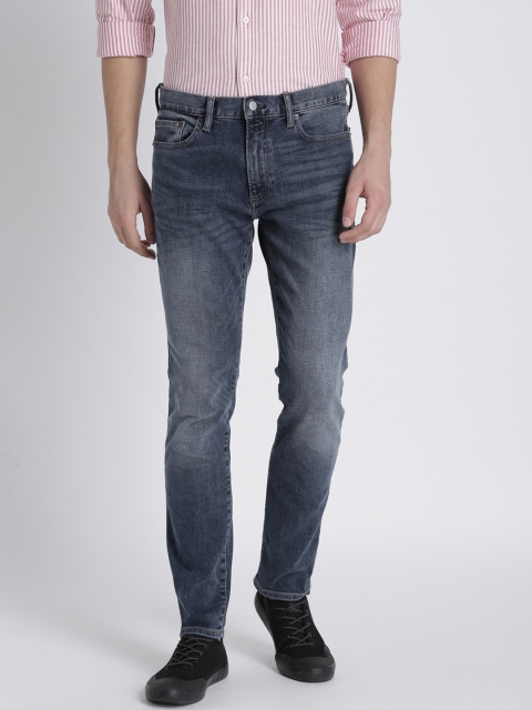 

GAP Men Blue Skinny Fit Mid-Rise Clean Look Stretchable Jeans