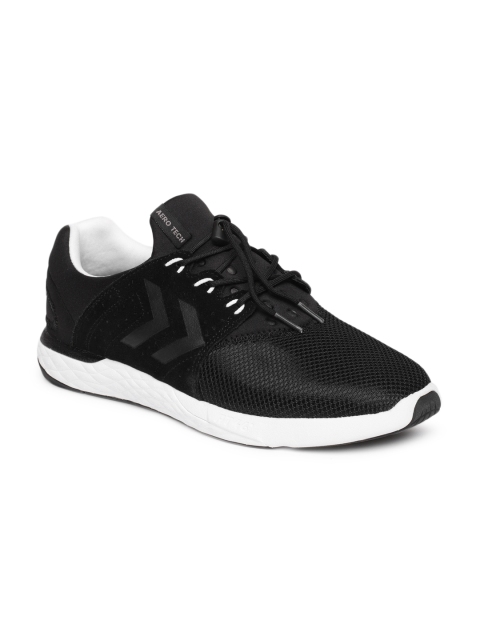 

hummel Unisex Black Running Shoes