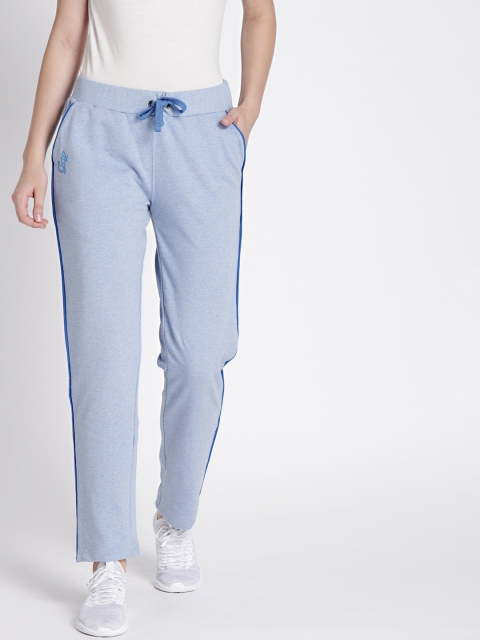 

GAP Women's Side Seam Taping Detail Track Pants, Blue