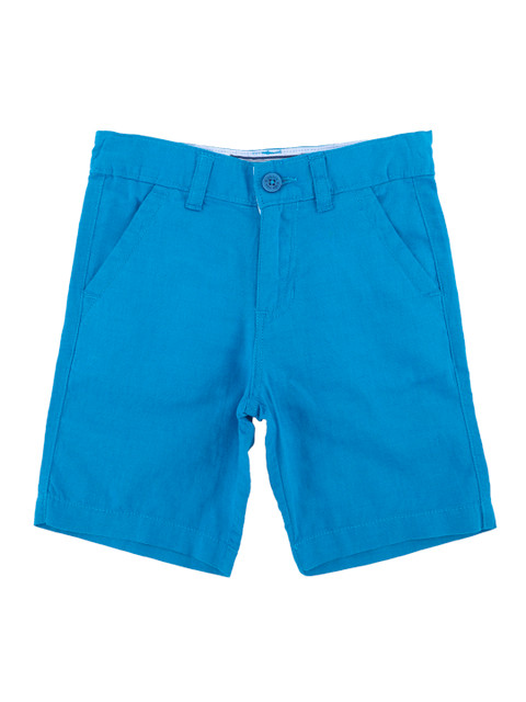 

CHALK by Pantaloons Boys Blue Solid Regular Fit Chino Shorts