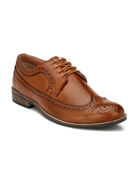 

Eego Italy Men Tan Brown Formal Brogues