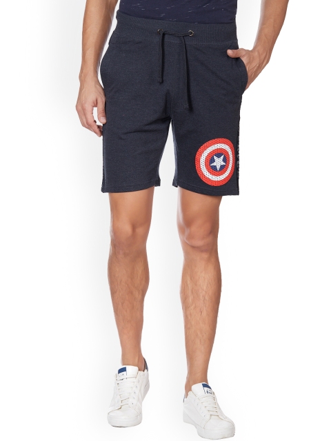 

Free Authority Captain America featured Blue Shorts for Men