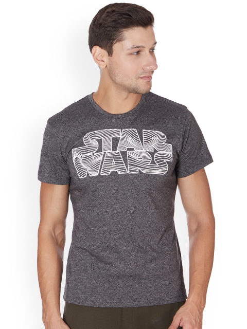 

Free Authority Men Black STAR WARS Printed Round Neck T-Shirt