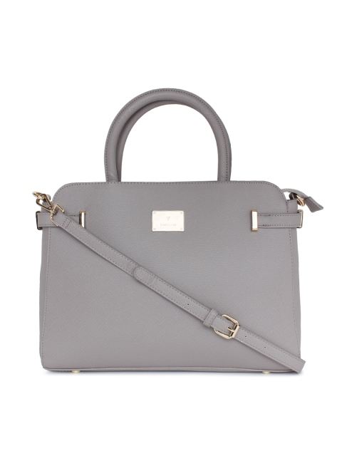 

Van Heusen Woman Grey Solid Handheld Bag