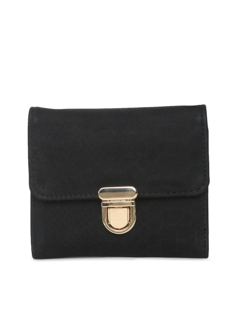 

Van Heusen Woman Black Solid Clutch