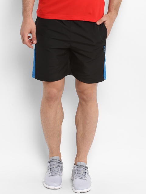 

Alcis Men Black Solid Regular Fit Sports Shorts