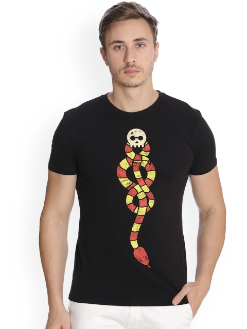 

Free Authority Crew Neck Black Men Tshirt