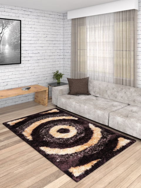 

ROMEE Brown & Beige Patterned Carpet