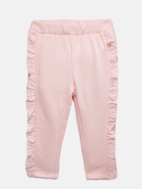 

GAP Girls' Pink Ruffle Pull-On Pants