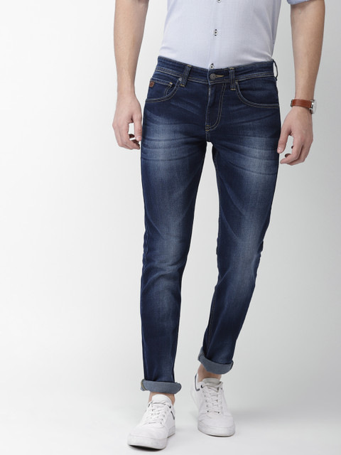

Celio Men Blue Slim Fit Mid-Rise Clean Look Stretchable Jeans