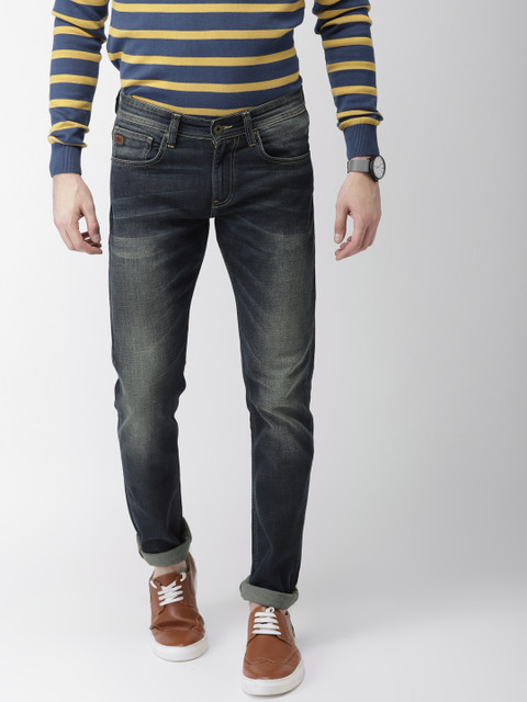 

Celio Men Blue Slim Fit Mid-Rise Jeans