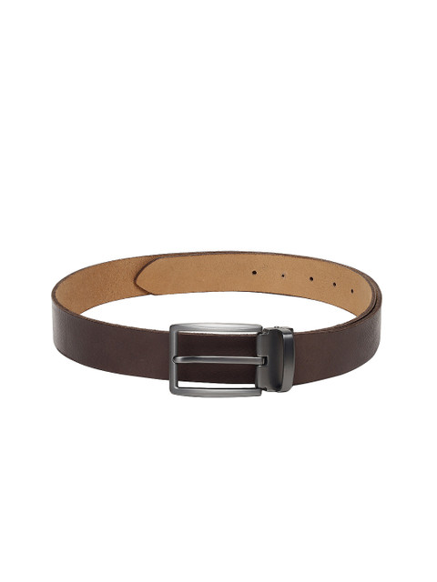 

Louis Philippe Men Brown Textured Belt