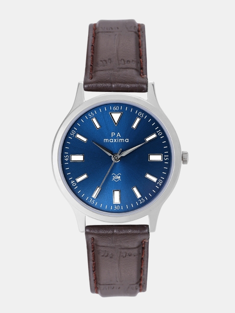 

maxima Men Teal Blue Analogue Watch O-44961LMGI