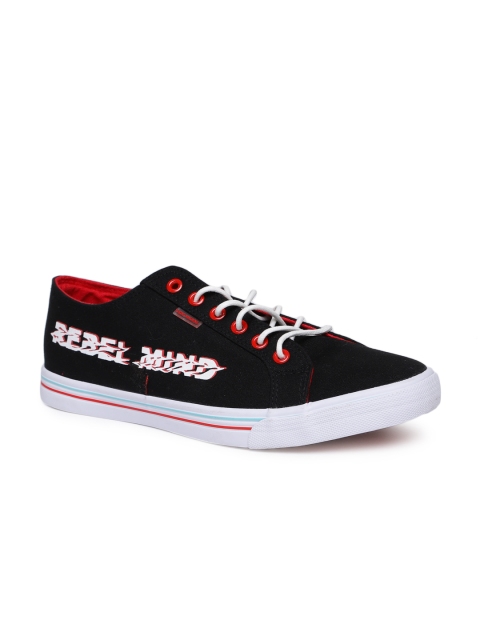 

Flying Machine Men Black Sneakers