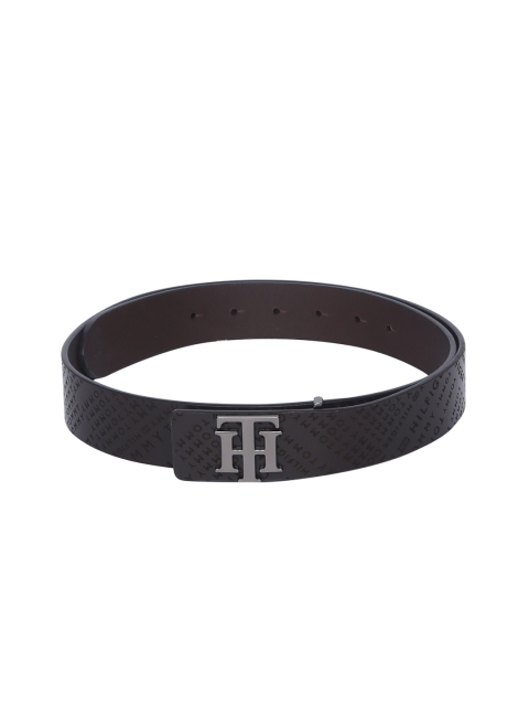 

Tommy Hilfiger Men Brown Printed Belt