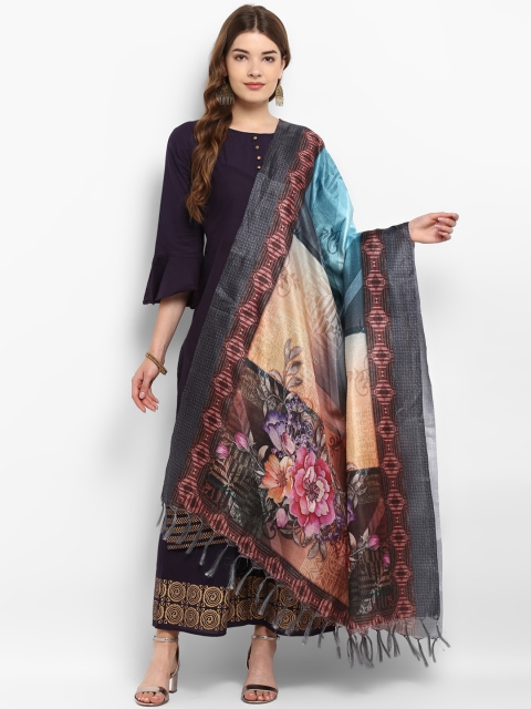 

Saree mall Multicoloured Printed Dupatta, Multi