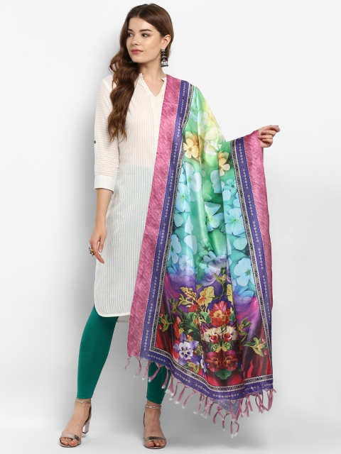 

Saree mall Multicoloured Printed Dupatta, Multi
