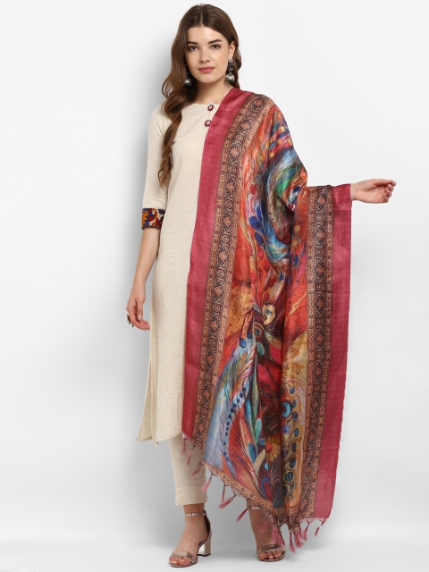 

Saree mall Multicoloured Printed Dupatta, Multi