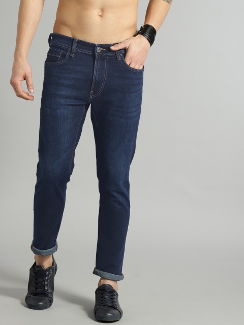 

Roadster Men Blue Skinny Fit Mid-Rise Clean Look Stretchable Jeans