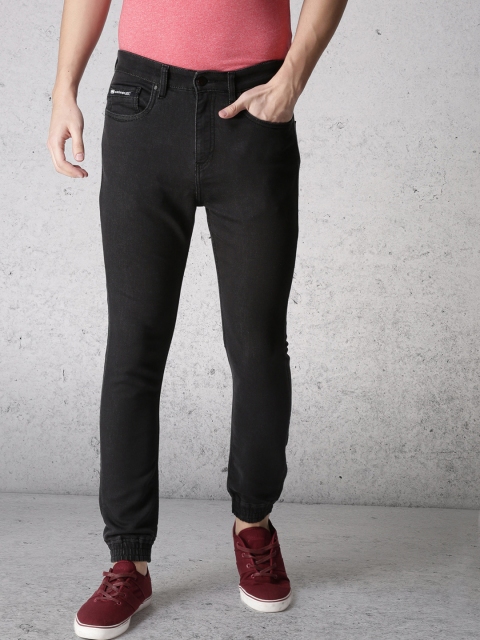 

Ecko Unltd Men Black Jogger Mid-Rise Clean Look Stretchable Jeans