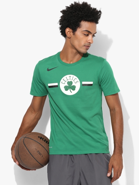 

Nike Boston Celtics NBA Green Round Neck T-Shirt