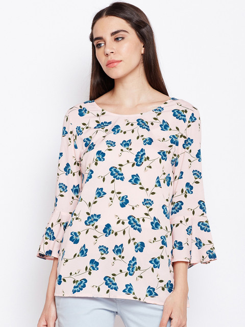 

Oxolloxo Women Pink Printed Top