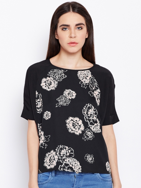 

Oxolloxo Women Black Printed Top