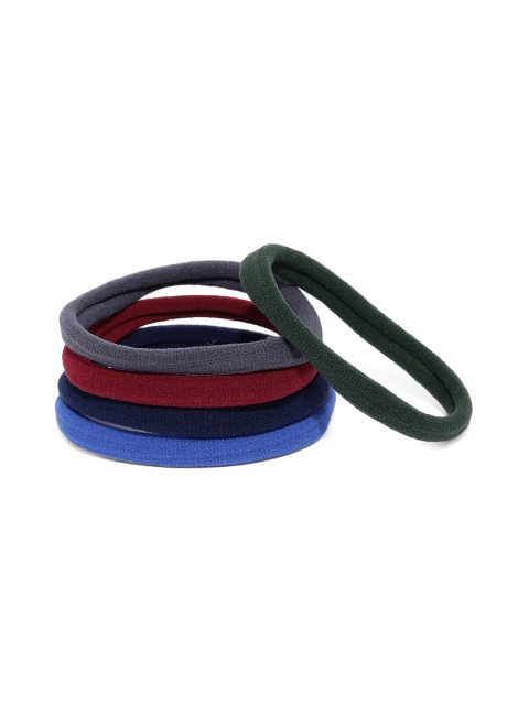 

Accessorize Set of 5 Ponytail Holders, Multi
