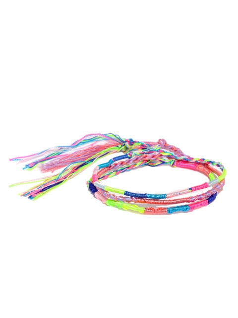 

Accessorize Women Multicoloured Multistrand Bracelet, Multi