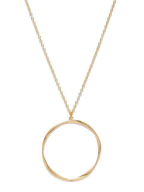 

Accessorize Gold-Toned Chain With Pendant