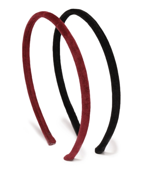 

Accessorize Women Set of 2 Hairbands, Red