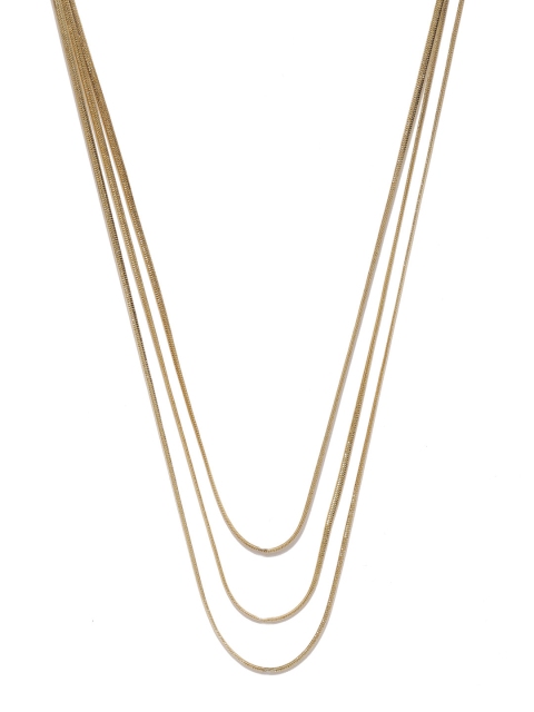 

Accessorize Gold-Toned Metal Layered Chain