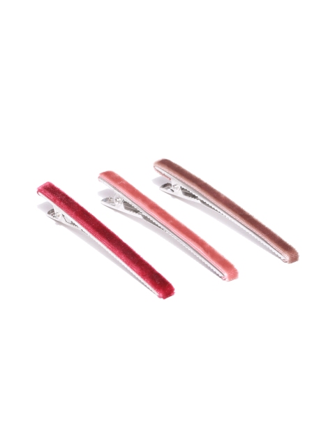 

Accessorize Women Set of 2 Alligator Hair Clips, Pink
