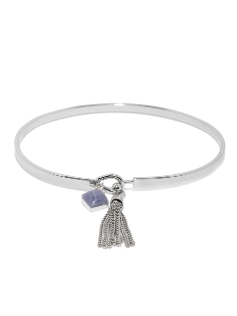 

Accessorize Silver-Toned Bangle-Style Bracelet