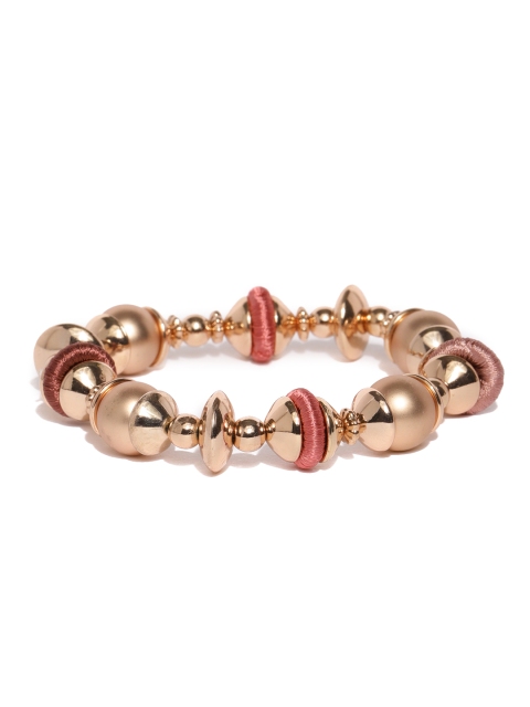 

Accessorize Bronze-Toned Alloy Elasticated Bracelet