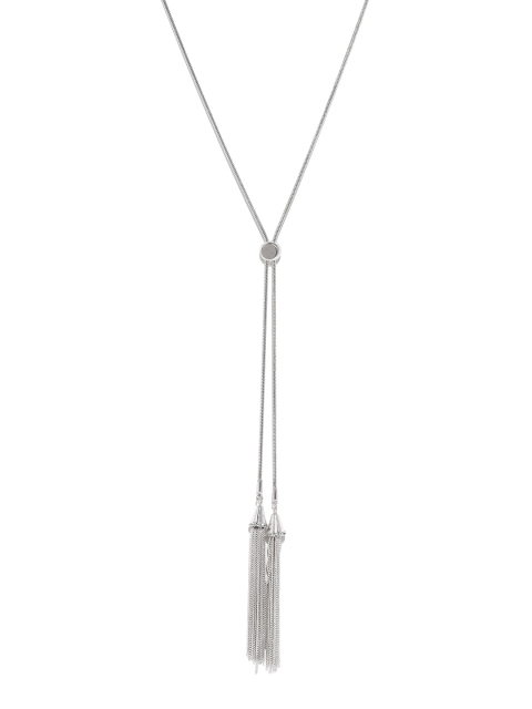 

Accessorize Silver-Toned Metal Tasselled Necklace