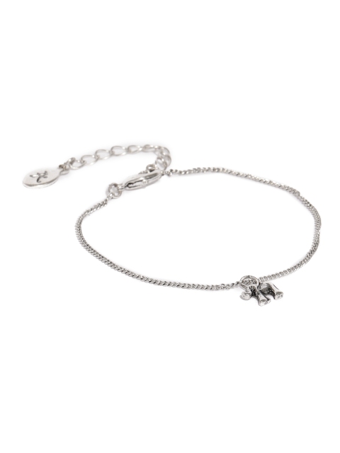 

Accessorize Silver-Toned Alloy Charm Bracelet