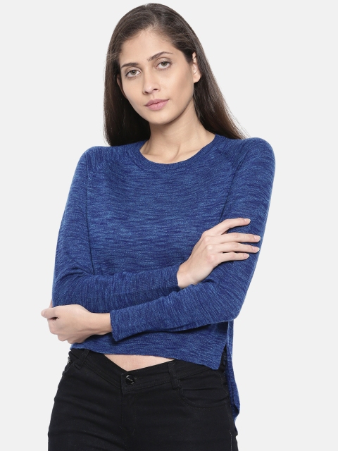 

Deal Jeans Women Blue Solid Pullover