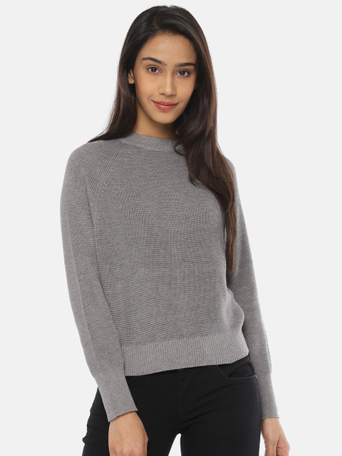 

Deal Jeans Women Grey Solid Cardigan