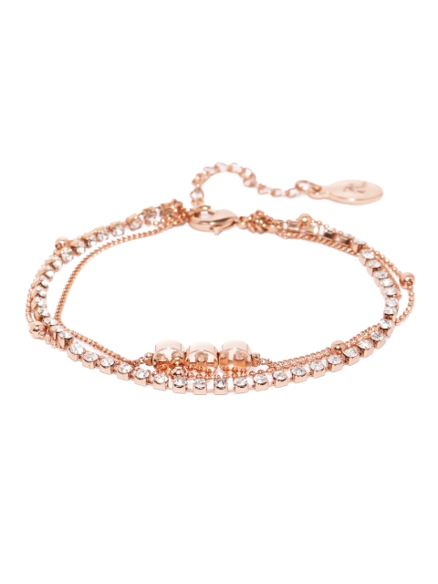 

Accessorize Rose Gold Multistrand Bracelet