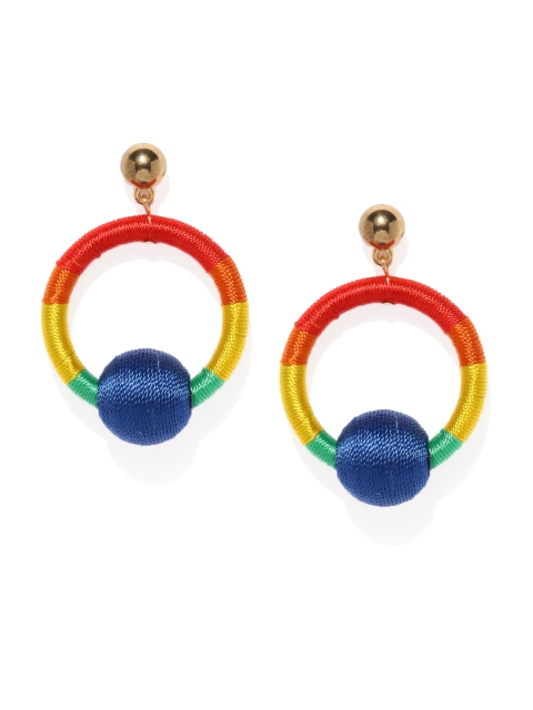 

Accessorize Multicoloured Circular Drop Earrings, Multi